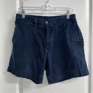 Polo Ralph Lauren Dark Blue Flat Front Shorts